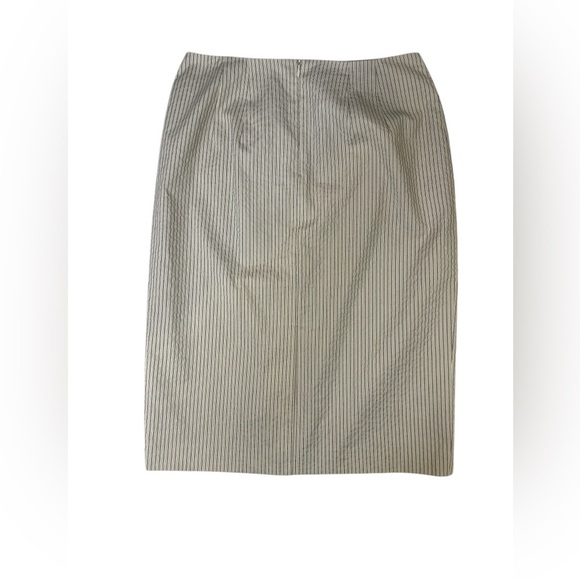 Talbots | NWT Women’s Vertical Stripe Pencil Skirt - Size 6 - Picture 9 of 10